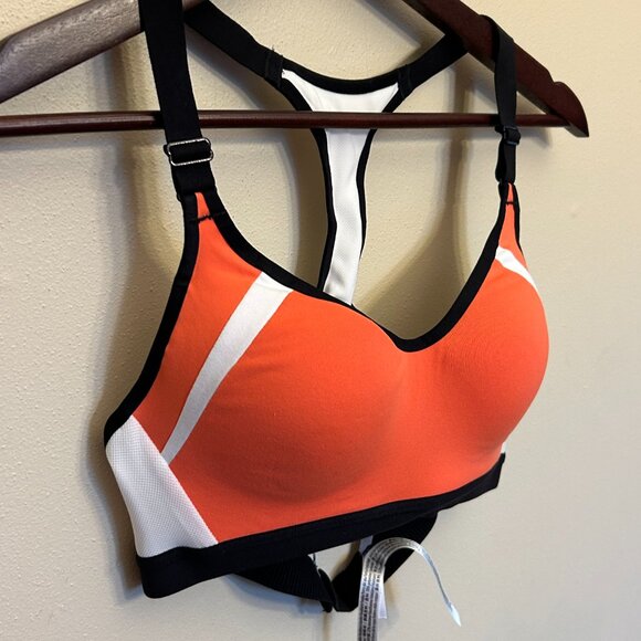 Victoria Sport Incredible by Victoria's Secret Sports Bra Racerback Orange 34A - Picture 11 of 13